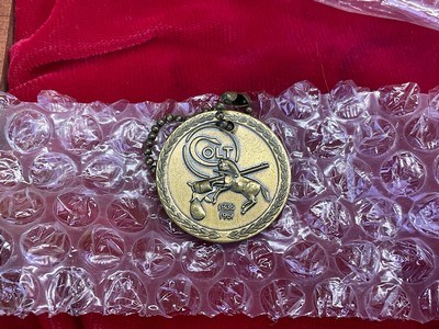 Commemorative Colt Frontier Scout SAA 22 LR Revolver 125th Anniversary 4 3/4 1961 - Image 3 of 15