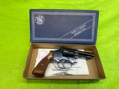 Brilliant Smith & Wesson Model 31 - 1 32 Long 3” J Frame Revolver Box S&W