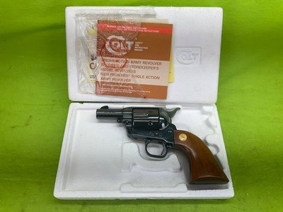 COLT Single Action SAA Sheriffs Edition 2 1/2” 45 1987 Royal Blue Custom Shop 3rd