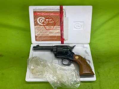 COLT Single Action SAA Sheriffs Edition 4” 45 1987 Royal Blue Custom Shop 3rd