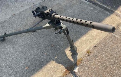 Browning COLT M3 Tripod M2 NWJ Aircraft Semi Auto Belt Fed WWII 50 BMG Cal - Image 6 of 7