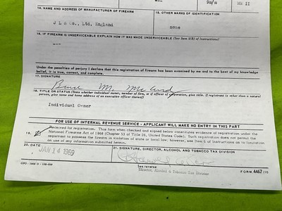 Original British WWII Factory STEN 9MM SMG TRANSFERABLE Amnesty Registered C&R - Image 18 of 19