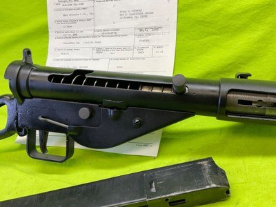Original British WWII Factory STEN 9MM SMG TRANSFERABLE Amnesty Registered C&R - Image 3 of 19