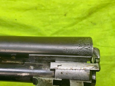 German Drilling 3 Barrel Combination Gun SxS 16 Ga Over 9.3 Rifle Pre War - Image 16 of 20