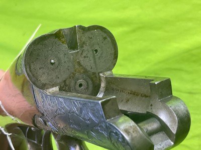 German Drilling 3 Barrel Combination Gun SxS 16 Ga Over 9.3 Rifle Pre War - Image 13 of 20