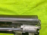German Drilling 3 Barrel Combination Gun SxS 16 Ga Over 9.3 Rifle Pre War - 16 of 20