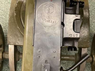Russian WW2 1910 MAXIM Belt Fed 7.62X54R USSR Soviet WWII Semi Auto - Image 7 of 16