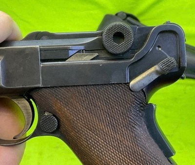 RARE PORTUGUESE DWM P08 30 7.65 LUGER Matching C&R Collector & Holster Rig - Image 12 of 20