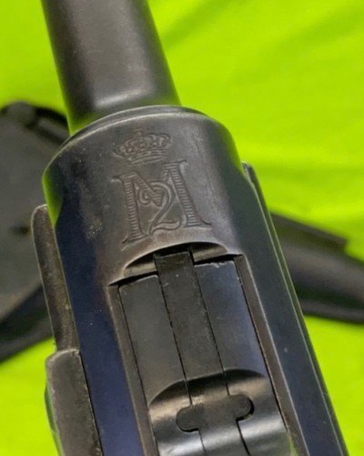 RARE PORTUGUESE DWM P08 30 7.65 LUGER Matching C&R Collector & Holster Rig - Image 8 of 20