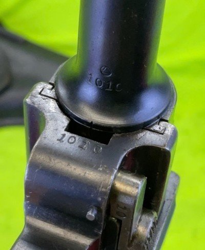 RARE PORTUGUESE DWM P08 30 7.65 LUGER Matching C&R Collector & Holster Rig - Image 10 of 20