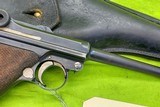 RARE PORTUGUESE DWM P08 30 7.65 LUGER Matching C&R Collector & Holster Rig - 3 of 20