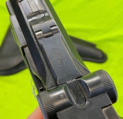 RARE PORTUGUESE DWM P08 30 7.65 LUGER Matching C&R Collector & Holster Rig - Image 7 of 20