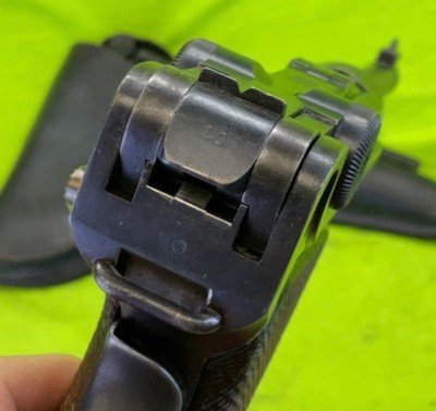 RARE PORTUGUESE DWM P08 30 7.65 LUGER Matching C&R Collector & Holster Rig - Image 6 of 20