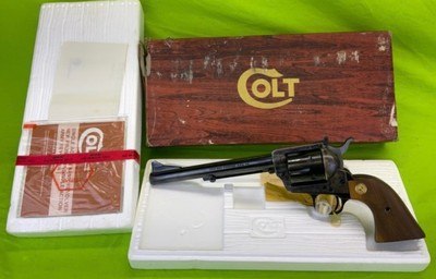 LATE Colt Single Action New Frontier NF 45 COLT 7 1/2 In CC BLUED 7.5 1978
