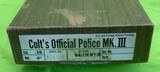 Colt Official Police MK Mark III 38 Special 4” Police Revolver MFG 1970 Box - 16 of 20
