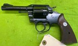 Colt Official Police MK Mark III 38 Special 4” Police Revolver MFG 1970 Box - 3 of 20