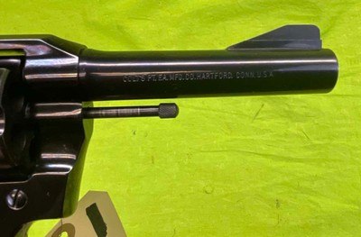 Colt Official Police MK Mark III 38 Special 4” Police Revolver MFG 1970 Box - Image 4 of 20