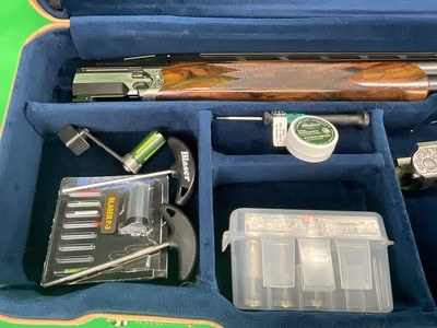USED Blaser F3 Super Sport Grand Luxe 12 Ga O/U Over Under 32” Factory Case - Image 4 of 20