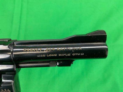 Smith & Wesson Harvey 224 Kay-Chuk S&W K Frame Model 18 4” Combat Masterpiece Revolver - Image 3 of 20