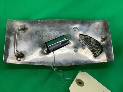 NAA North American Arms 22 WMR 2” Revolver Derringer Western Jade Sterling Belt Buckle - Image 2 of 20