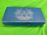 USED Freedom Arms Model 555 7 1/2” NON Ported 50 AE Revolver Stainless Box - 2 of 16