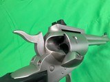 USED Freedom Arms Model 555 7 1/2” NON Ported 50 AE Revolver Stainless Box - 15 of 16