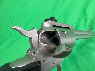 USED Freedom Arms Model 555 7 1/2” NON Ported 50 AE Revolver Stainless Box - Image 15 of 16