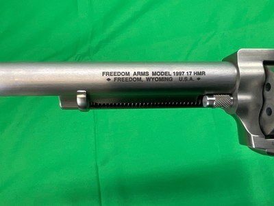 USED Freedom Arms Model 97 1997 PREMIER GRADE 17 HMR 7.5