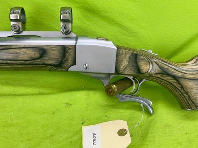 Custom SSK Ruger No 1 Single Shot 45-120 Sharps Stainless Safari Express #1 - Image 4 of 19