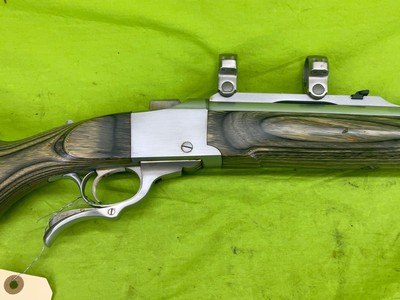 Custom SSK Ruger No 1 Single Shot 45-120 Sharps Stainless Safari Express #1 - Image 13 of 19