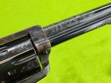 COLT New Frontier SAA Single Action Army 44-40 WCF 7 1/2” Engraved - 11 of 15