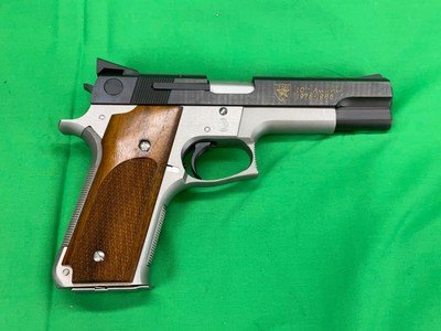 Smith & Wesson 745 Two Tone 45 ACP IPSC 10th Anniversary Box & 2 Magazines
