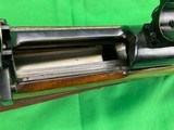 Vintage Custom Mauser Commercial Bolt Action 35 Magnum Safari Express Rings & Bases - 18 of 20