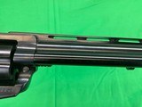 Custom Ruger New Model Single Six 32 H&R Magnum 6 1/2 Barrel Poly Choke Rib - 8 of 19