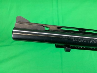 Custom Ruger New Model Single Six 32 H&R Magnum 6 1/2 Barrel Poly Choke Rib - Image 10 of 19