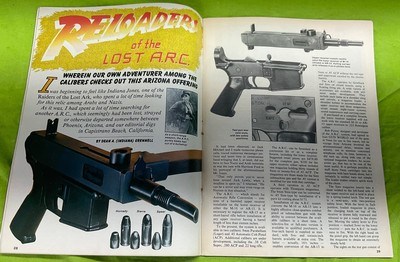 Rare ARC 45 ACP Auto AR AR15 Semi Auto Upper 1984 M3 Grease Gun MAC Cobray - Image 4 of 15