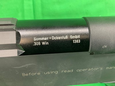 Sommer & Ockenfuss German Marksman Rifle Pump Bolt Action 308 Stainless Threaded - Image 14 of 20