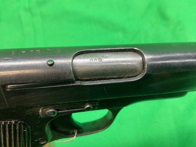 Original Soviet TT33 WWII CAI Import Tokarev Rig MFG 1943 9MM Barrel Pistol - Image 13 of 19