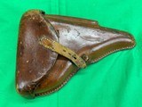 GERMAN P08 DWM Luger 30 Cal 7.65 Semi Auto Pistol WWI Era Holster Rig C&R - 3 of 20