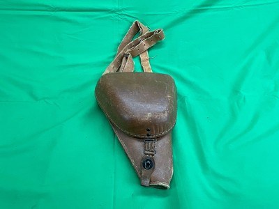 High Condition Japanese Nambu Type 14 8MM Pistol WWII Holster Rig Jap C&R - Image 3 of 20