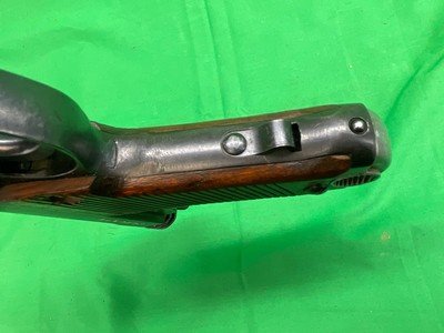 High Condition Japanese Nambu Type 14 8MM Pistol WWII Holster Rig Jap C&R - Image 11 of 20
