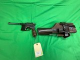 German Mauser C96 Bolo Broomhandle 7.63 Semi Auto Pistol Holster Stock Refinished