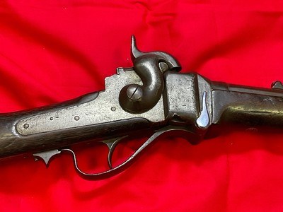 Antique US Sharps New Model 1863 52 Saddle Ring Carbine Frontier Civil War - Image 8 of 20