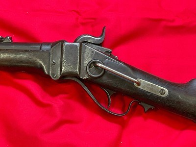 Antique US Sharps New Model 1863 52 Saddle Ring Carbine Frontier Civil War - Image 4 of 20