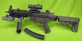 Factory HECKLER & KOCH German T&E HK MP5 A3 9MM FDE SUREFIRE Full Auto Transferable - 2 of 11