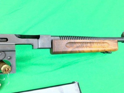 TRANSFERABLE Full Auto THOMPSON M1A1 45 ACP SMG RLC E-File USGI 1928 Barrel - Image 7 of 20