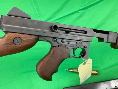 TRANSFERABLE Full Auto THOMPSON M1A1 45 ACP SMG RLC E-File USGI 1928 Barrel - Image 8 of 20