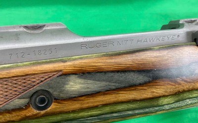RUGER M77 HAWKEYE Guide Gun 375 RUGER SS Laminate Game Safari Alaskan 47124 - Image 9 of 10