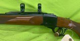 Ruger No 1B #1 300 Weatherby Mag Blued Walnut 26” Single Shot Muzzle Brake - Image 4 of 17