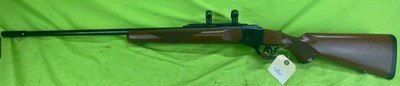 Ruger No 1B #1 300 Weatherby Mag Blued Walnut 26” Single Shot Muzzle Brake - Image 2 of 17